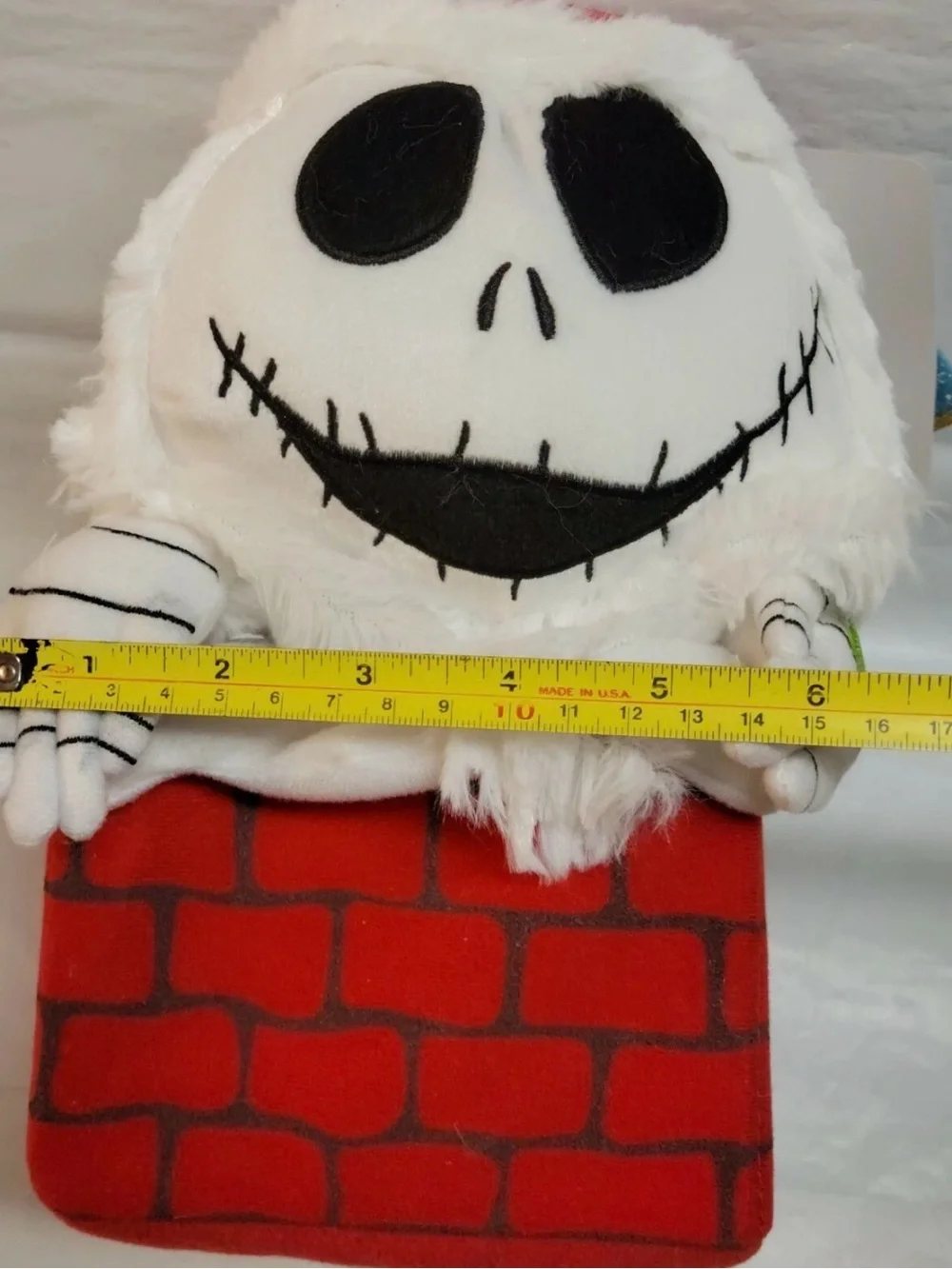 Nightmare Before Christmas Animated Santa Jack Plush Chimney Walgreens Exclusive